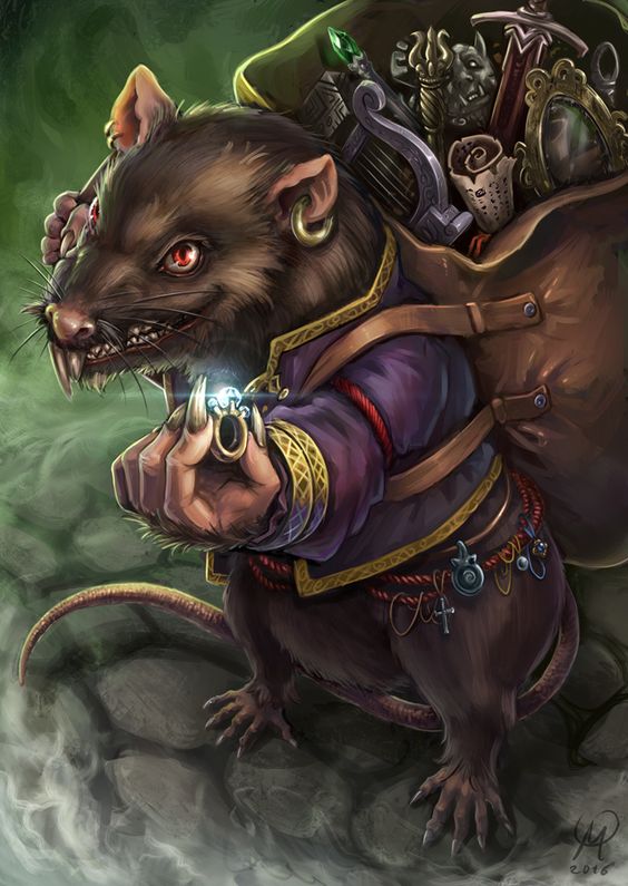 mitología y roedores