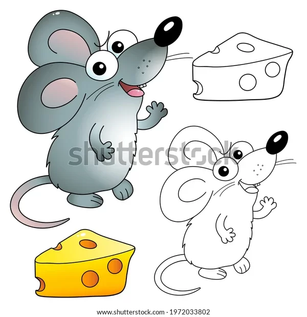 dibujos de ratones